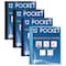 Better Office Products Presentation Book W/Clear Frt Pocket, 12 Pockets, Assorted Colors, 8.5in. x 11in. Clear-Pockets, 4PK 32017 - alternate 1